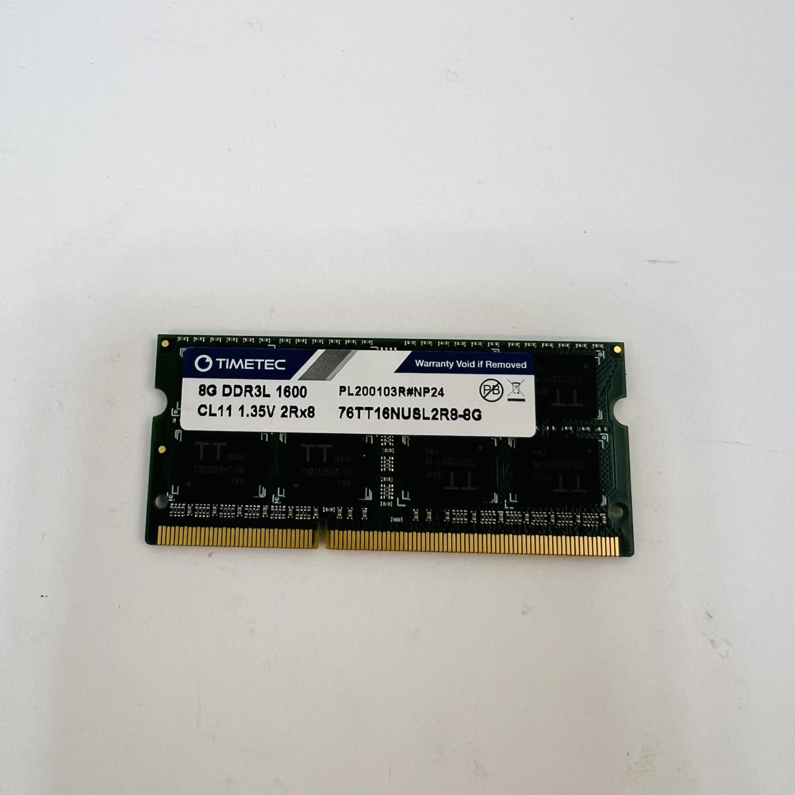 Timetec 8GB DDR3L SO-DIMM 1600MHz PC3L-12800 RAM - Photo 2