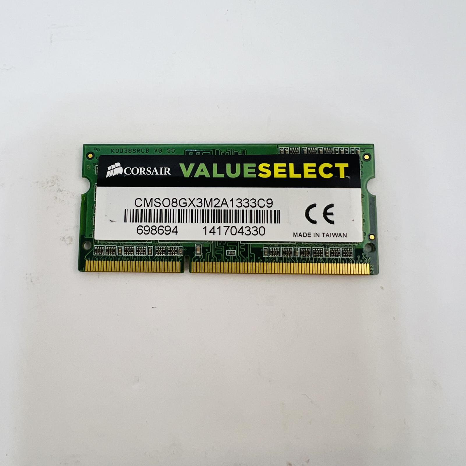 Corsair ValueSelect 8GB DDR3 SO-DIMM 1333MHz RAM - Photo 2