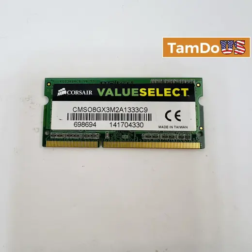 Corsair ValueSelect 8GB DDR3 SO-DIMM 1333MHz RAM at TamDoUS Taylorsville