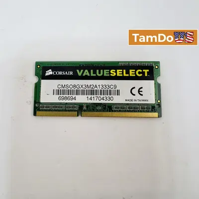 Corsair ValueSelect 8GB DDR3 SO-DIMM 1333MHz RAM at Computer Components & Parts in excellent condition