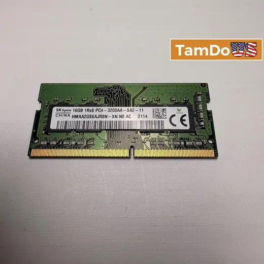 SK hynix 16GB DDR4 3200MHz PC4-3200AA SODIMM Laptop RAM at TamDoUS Taylorsville