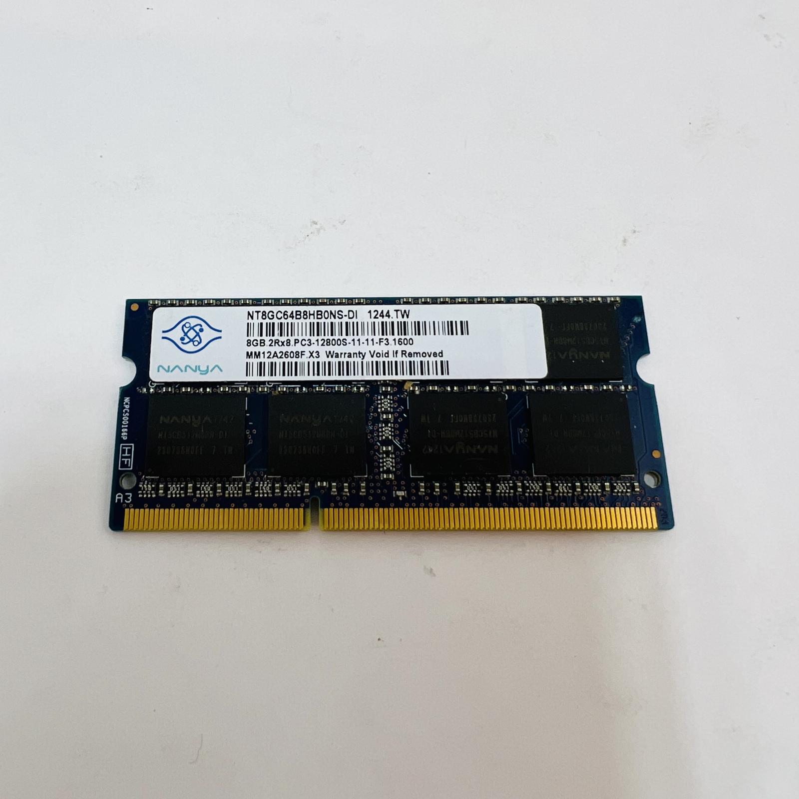 Nanya 8GB DDR3L 1600MHz PC3L-12800 SODIMM Laptop RAM - Photo 2