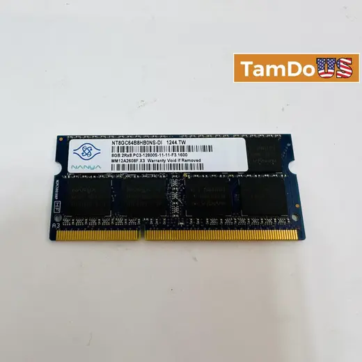 Nanya 8GB DDR3L 1600MHz PC3L-12800 SODIMM Laptop RAM at TamDoUS Taylorsville