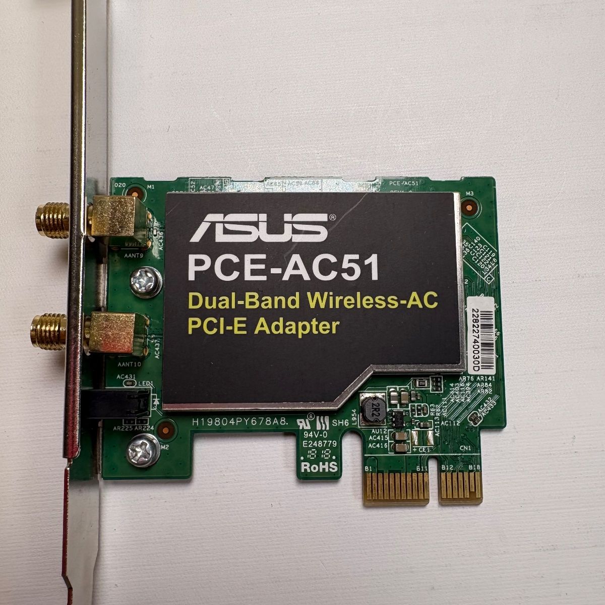ASUS PCE-AC51 Dual-Band Wireless-AC PCIe Adapter - Photo 4