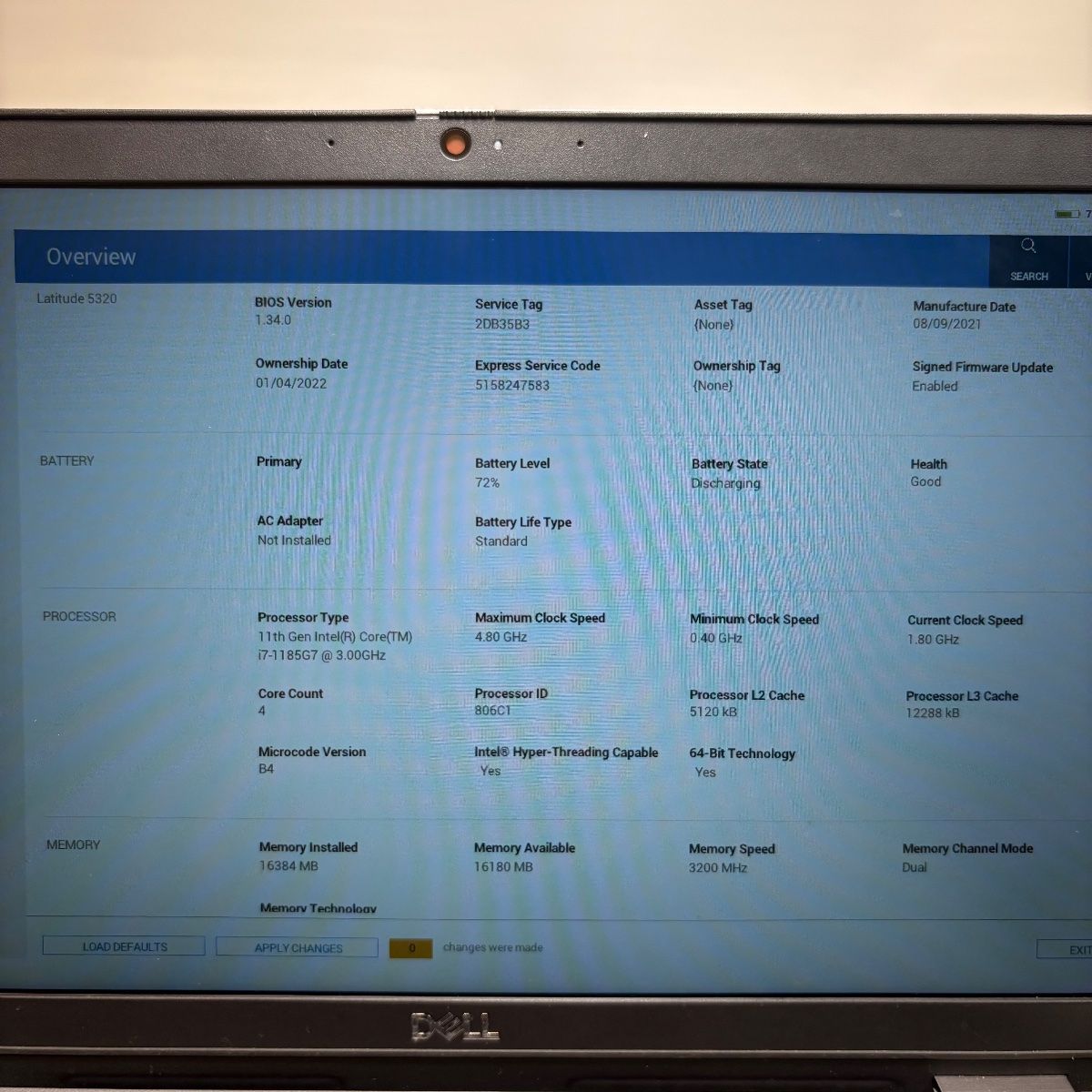 DELL Latitude 5320 Laptop, 13.3" FHD, i7-1185G7, 16GB - Photo 4