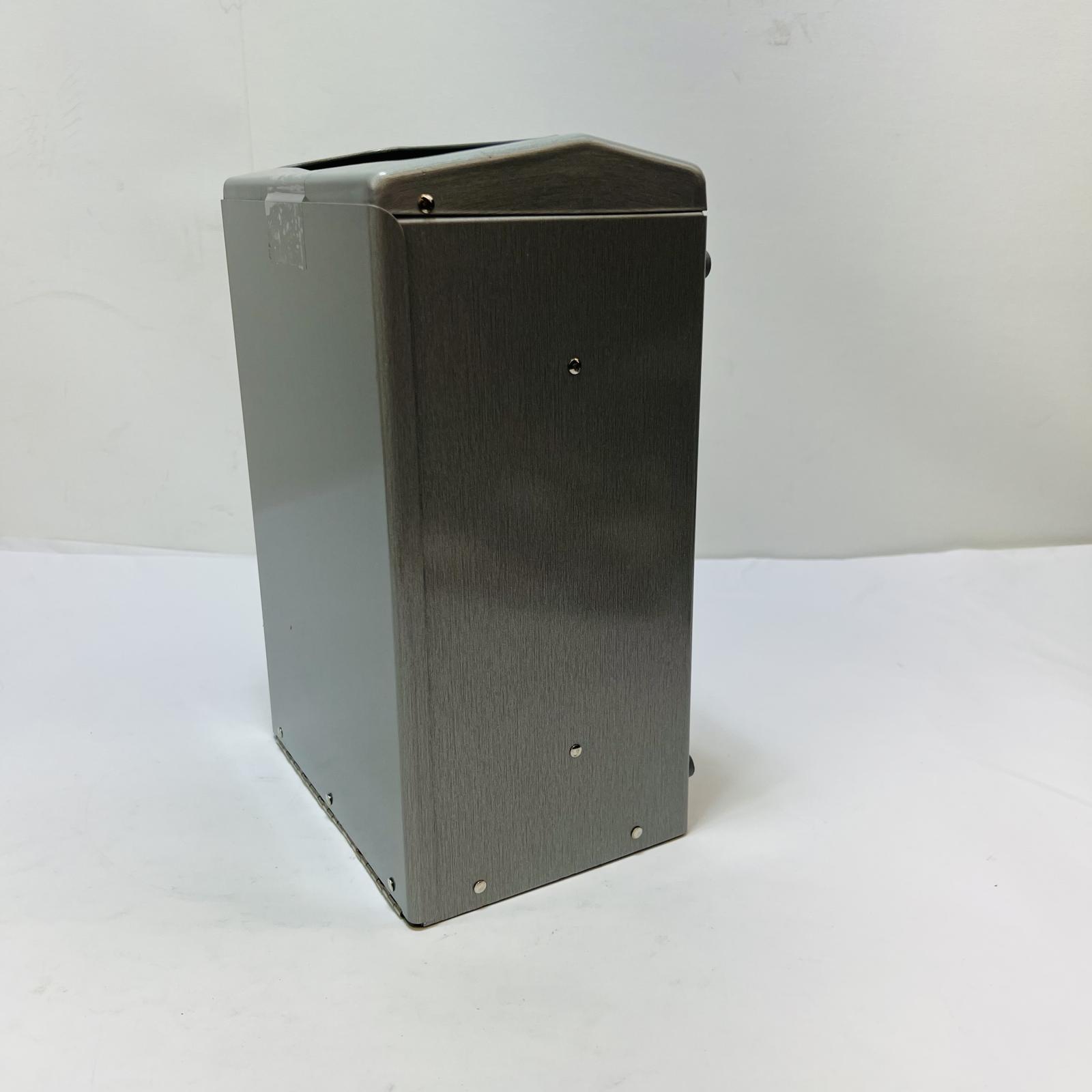 Stainless Steel Top Load Napkin Dispenser Wall Mount Counter Fold - Photo 2