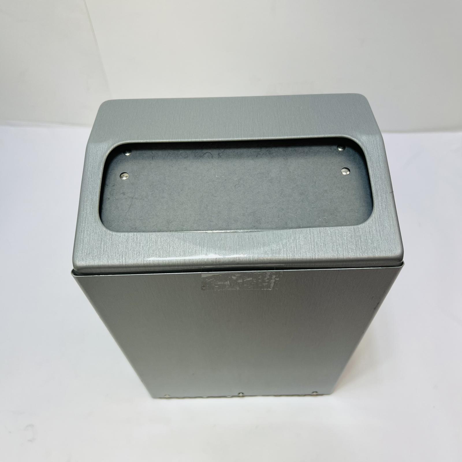 Stainless Steel Top Load Napkin Dispenser Wall Mount Counter Fold - Photo 3