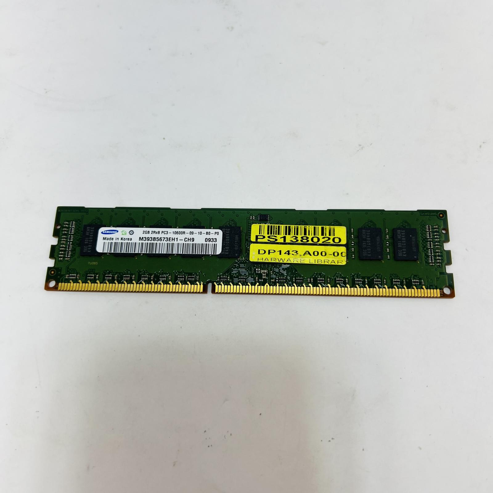 Samsung 2GB DDR3 PC3-10600R Server Memory Module - Photo 2