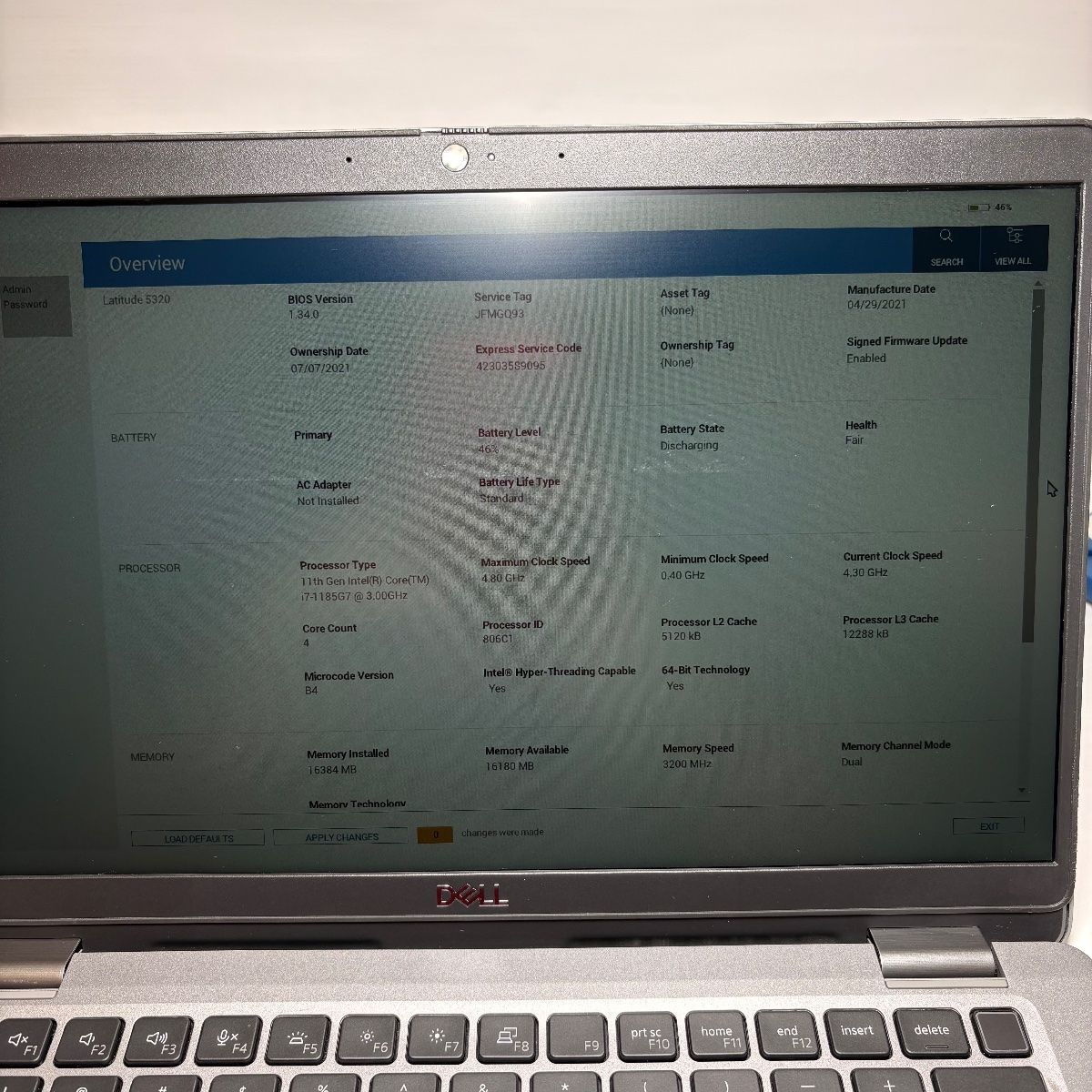 DELL Latitude 5320 Laptop, 13.3" FHD, i7-1185G7, 16GB - Photo 6