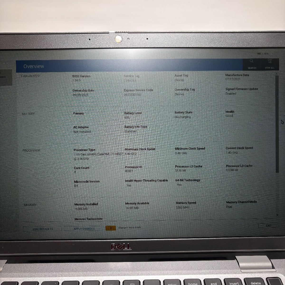 DELL Latitude 5320 Laptop, 13.3" FHD, i7-1185G7, 16GB - Photo 8