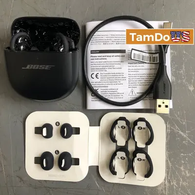 Bose QuietComfort Ultra Earbuds True Wireless Bluetooth Noise Cancelling, Black at Portable Audio & Headphones in excellent condition