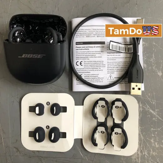 Bose QuietComfort Ultra Earbuds True Wireless Bluetooth Noise Cancelling, Black at TamDoUS Taylorsville