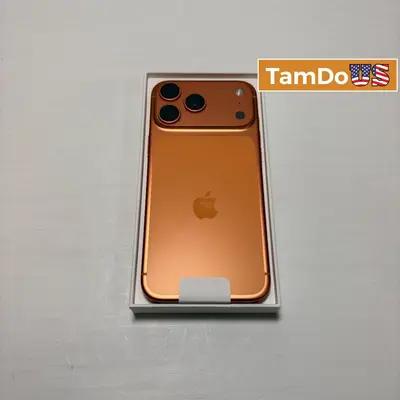 iPhone 17 Pro Max 256GB Cosmic Orange AT&T Locked at Cell Phones & Smartphones in excellent condition