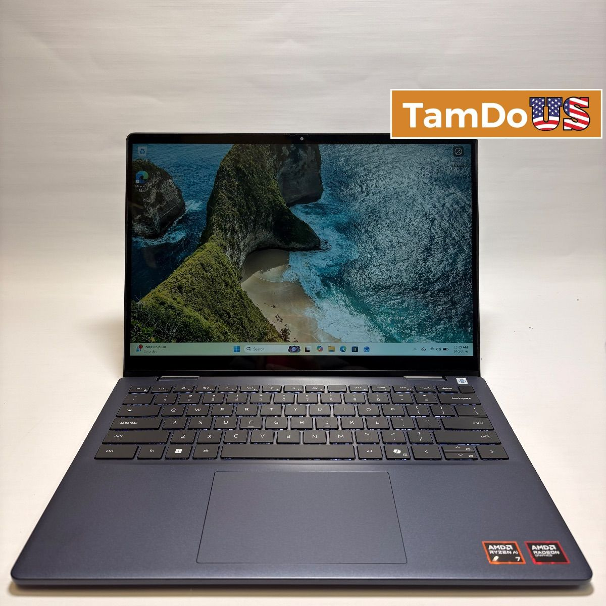 Dell 14 Plus 2-in-1 Copilot+PC 14" 2K Touch Laptop, Ryzen AI 7 350, 16GB,1TB SSD - Photo 1