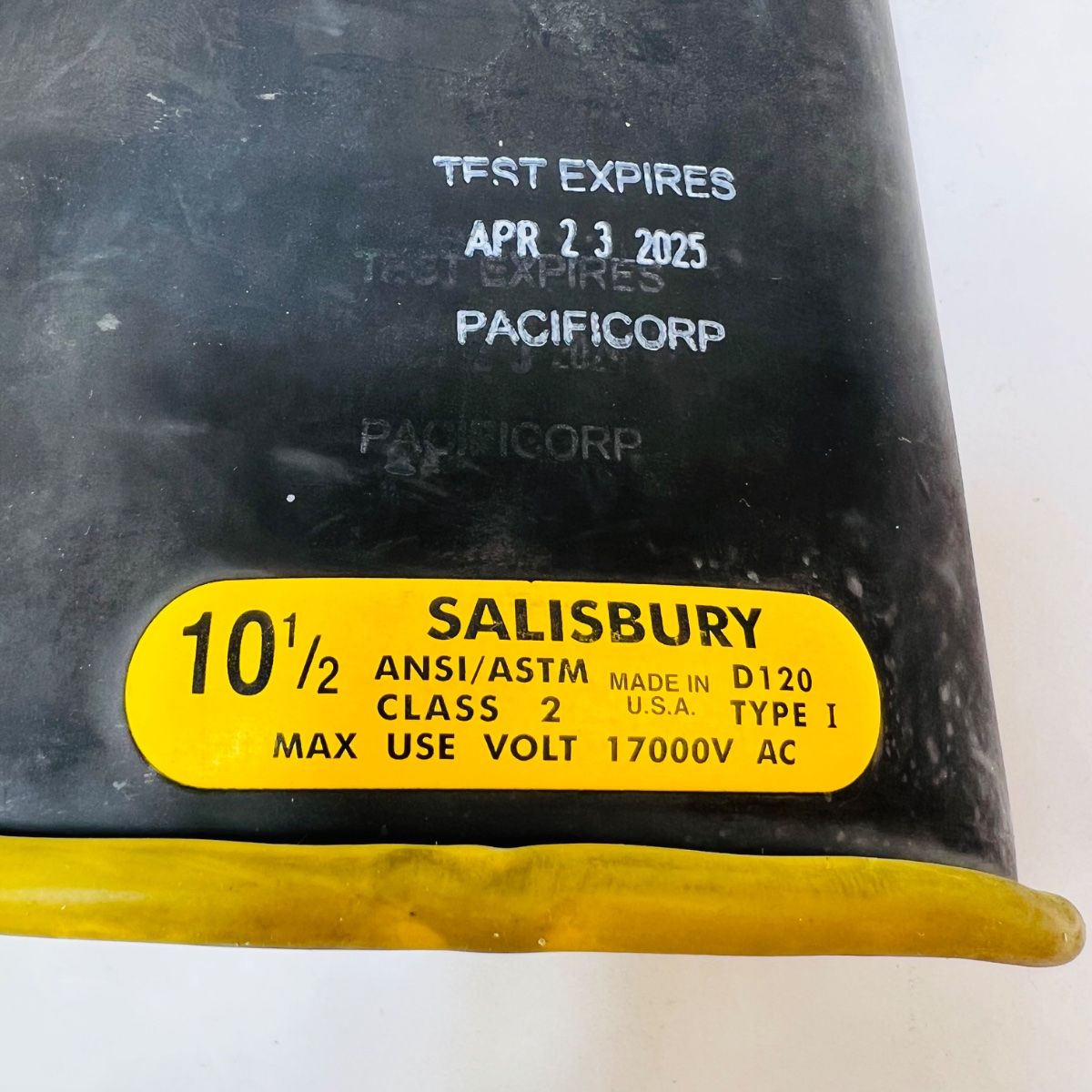 Salisbury Class 2 Electrical Rubber Gloves 10.5" 17kV ANSI ASTM Type I - Photo 4