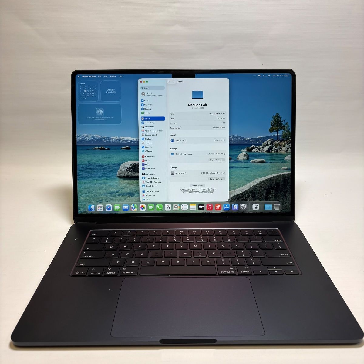 MacBook Air (15-inch, M4, 2025) 10-Core GPU, 16GB, 256GB SSD, Midnight #25834 - Photo 7