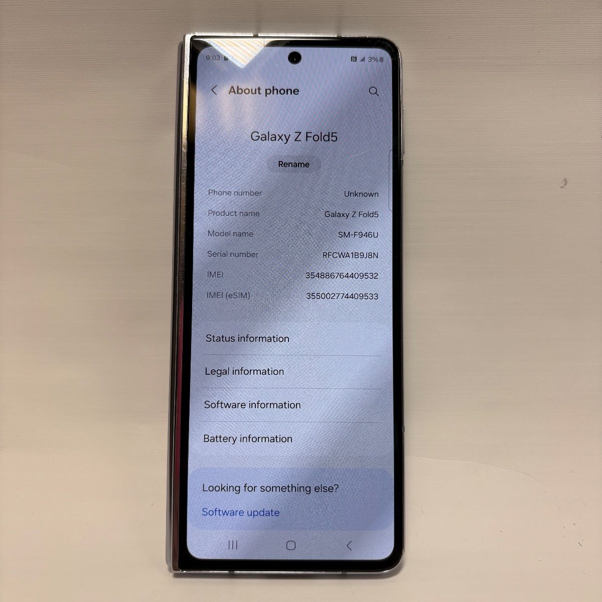 Samsung Galaxy Z Fold5 (SM-F946U) 512GB, AT&T Locked - Photo 10