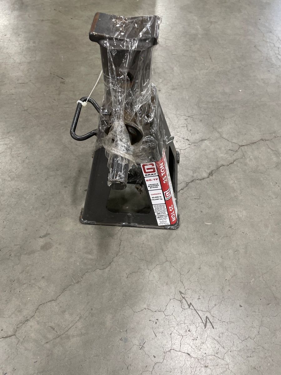 Gray 25 Ton Vehicle Support Jack Stand (12-20") - Photo 4