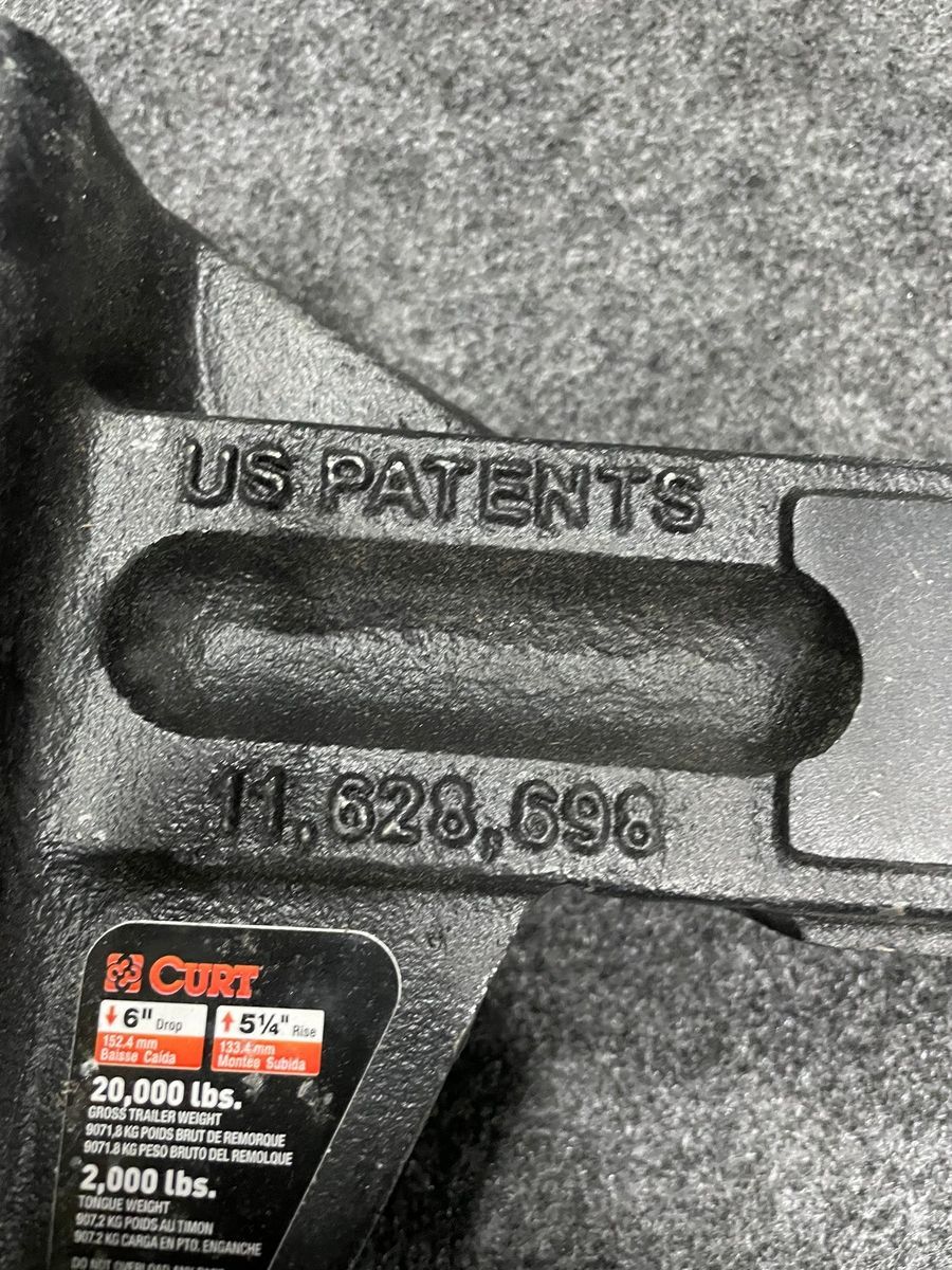 CURT Adjustable Trailer Hitch 20,000 lb 2-5/16" Ball 2" Receiver - Photo 4