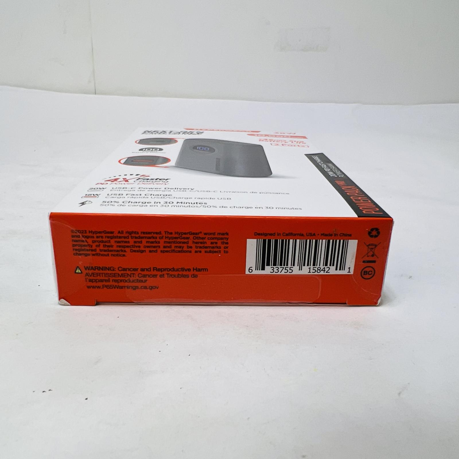 HyperGear 10000mAh 38W Power Bank, 20W PD USB-C Fast Charge - Photo 2