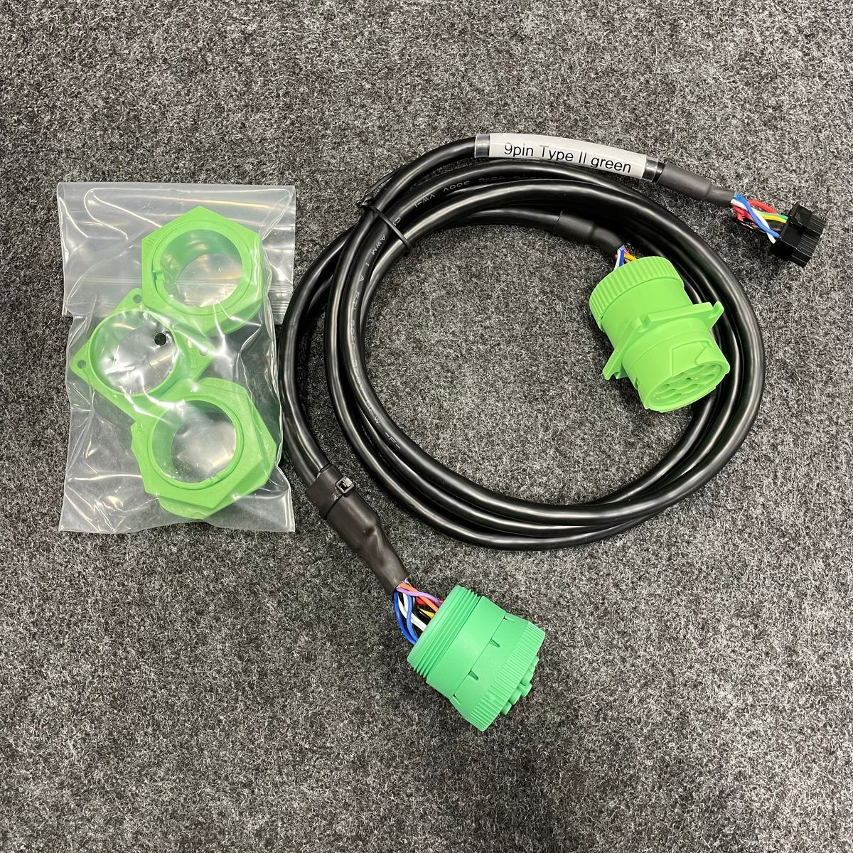 9-Pin Type II Green Diagnostic Cable - Photo 6