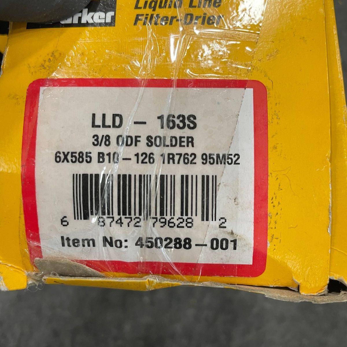 Parker LLD-163S 3/8" ODF Liquid Line Filter Drier - Photo 10