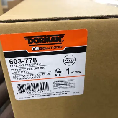 Dorman 603-778 Coolant Reservoir Overflow Expansion Tank at TamDoUS in new condition