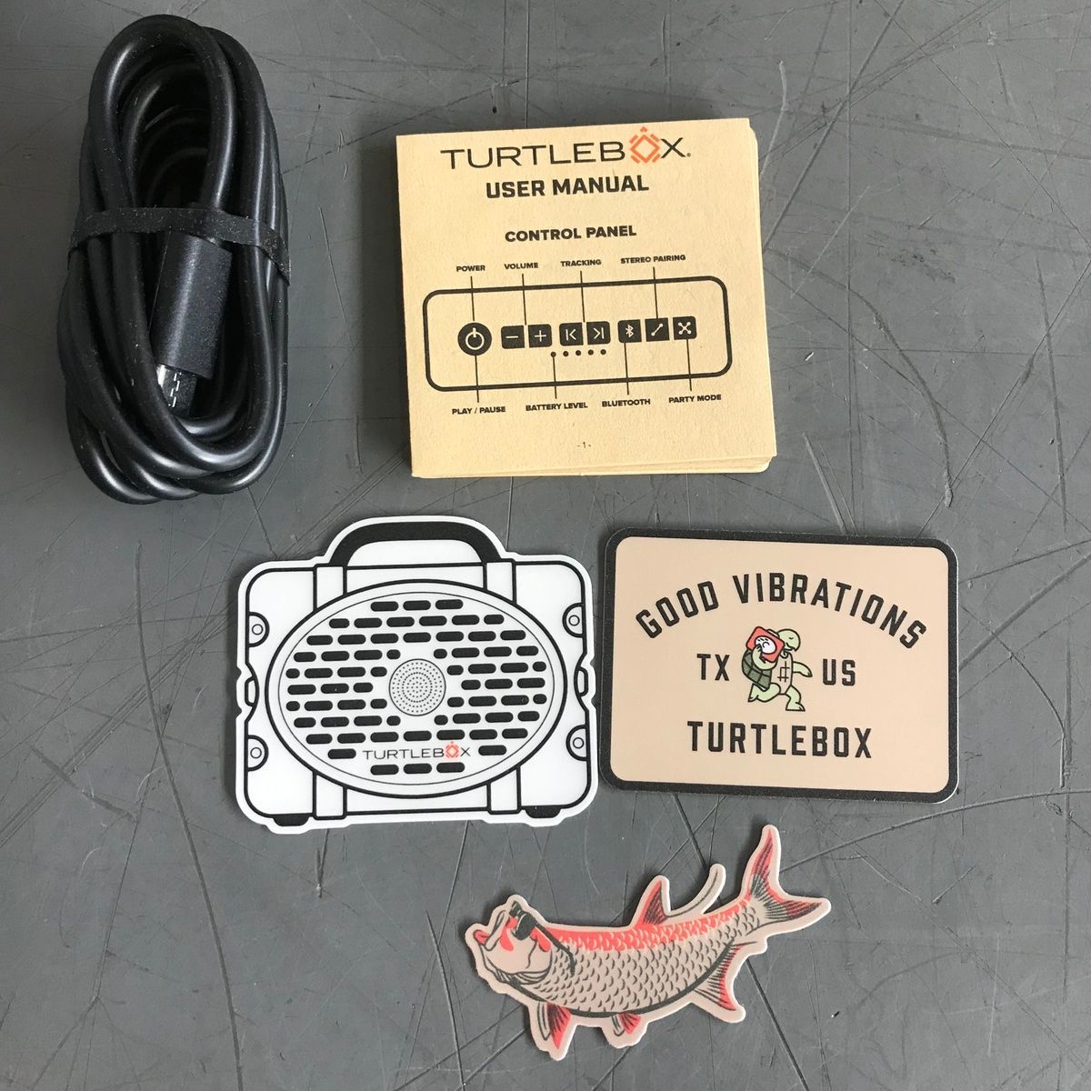 Turtlebox Ranger Rugged Waterproof Portable Speaker - Tan - Photo 8