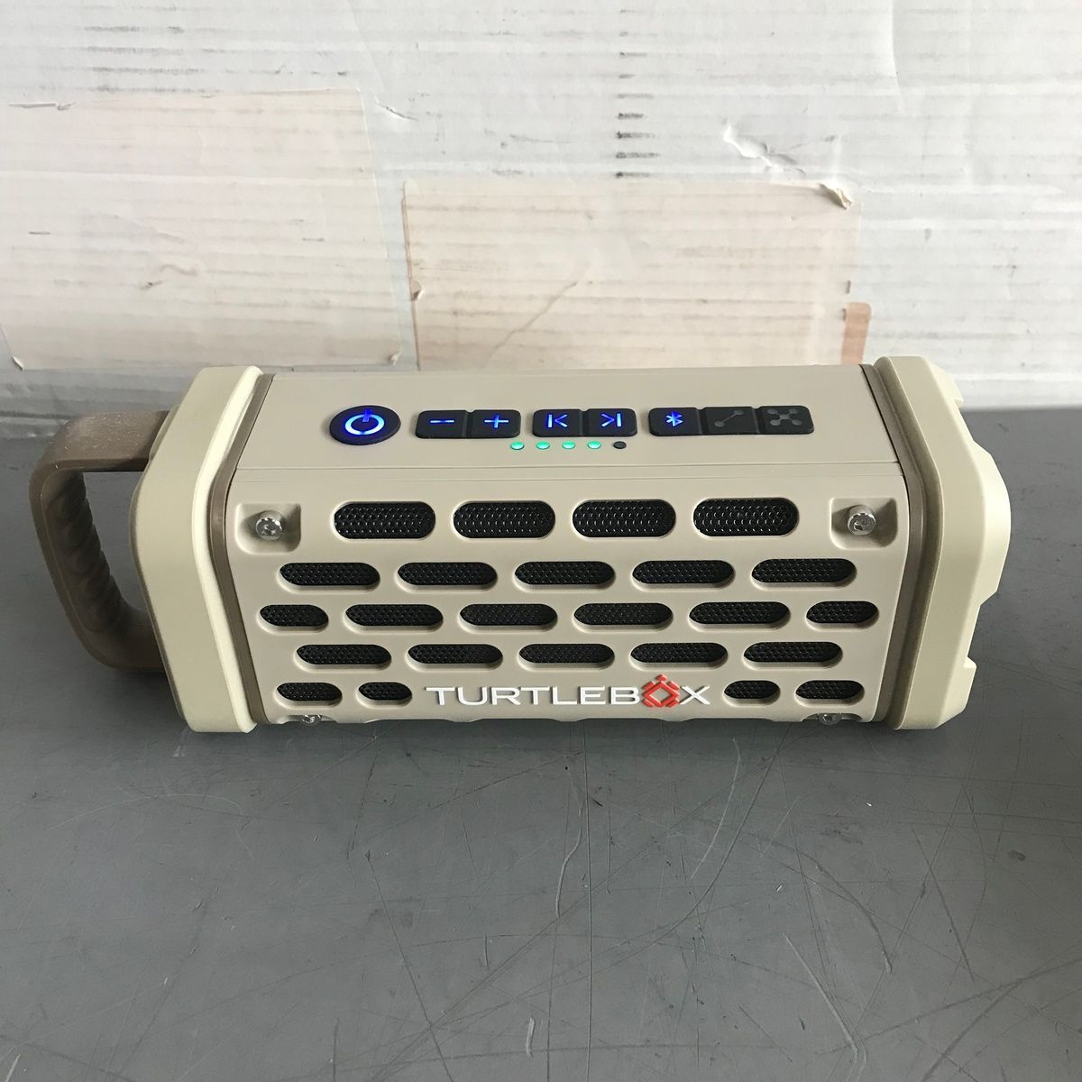 Turtlebox Ranger Rugged Waterproof Portable Speaker - Tan - Photo 3