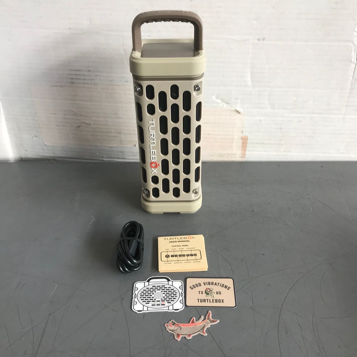 Turtlebox Ranger Rugged Waterproof Portable Speaker - Tan - Photo 2