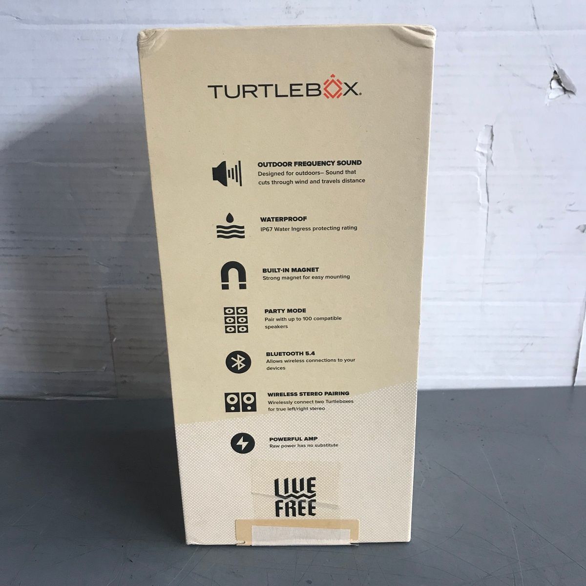 Turtlebox Ranger Rugged Waterproof Portable Speaker - Tan - Photo 9