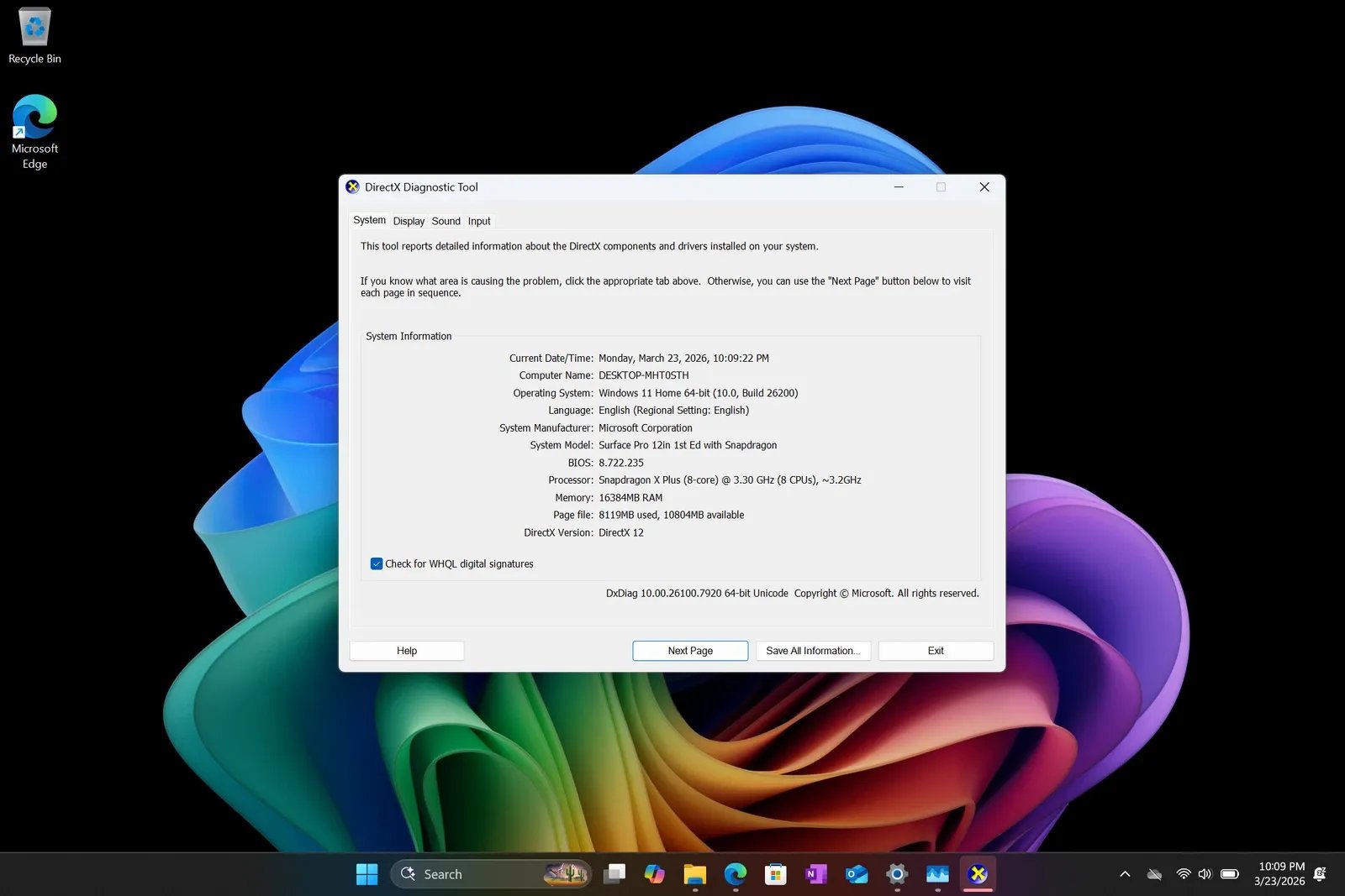 Microsoft Surface Pro Copilot+PC 12", Snapdragon X Plus, 16GB, 256GB + Keyboard - Photo 12