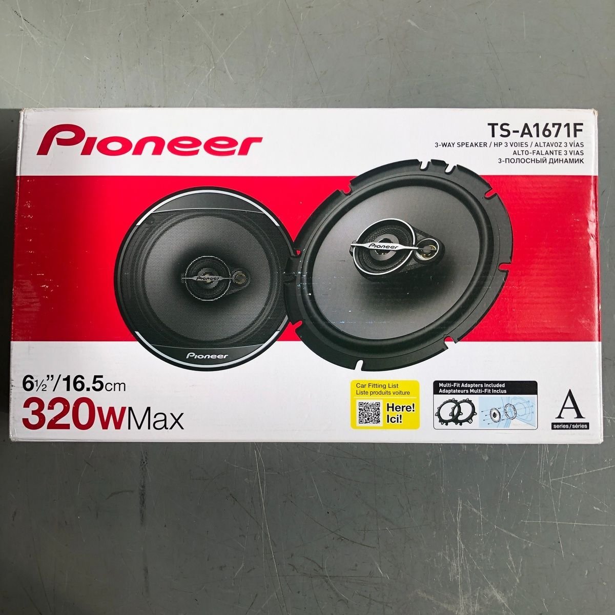 Pioneer TS-A1671F 6.5" 3-Way Car Speakers 320W Max FOR Toyota Honda Nissan Ford - Photo 11