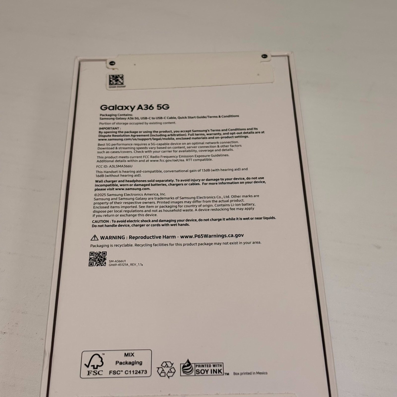 Samsung Galaxy A36 5G (SM-A366U1) 128GB | Unlocked | Awesome Black - Photo 3