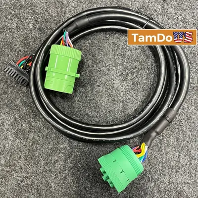 9-Pin Type II Green Diagnostic Cable at TamDoUS in new condition