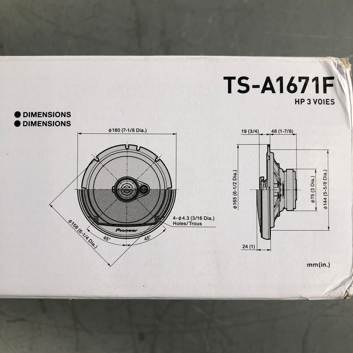 Pioneer TS-A1671F 6.5" 3-Way Car Speakers 320W Max FOR Toyota Honda Nissan Ford - Photo 8