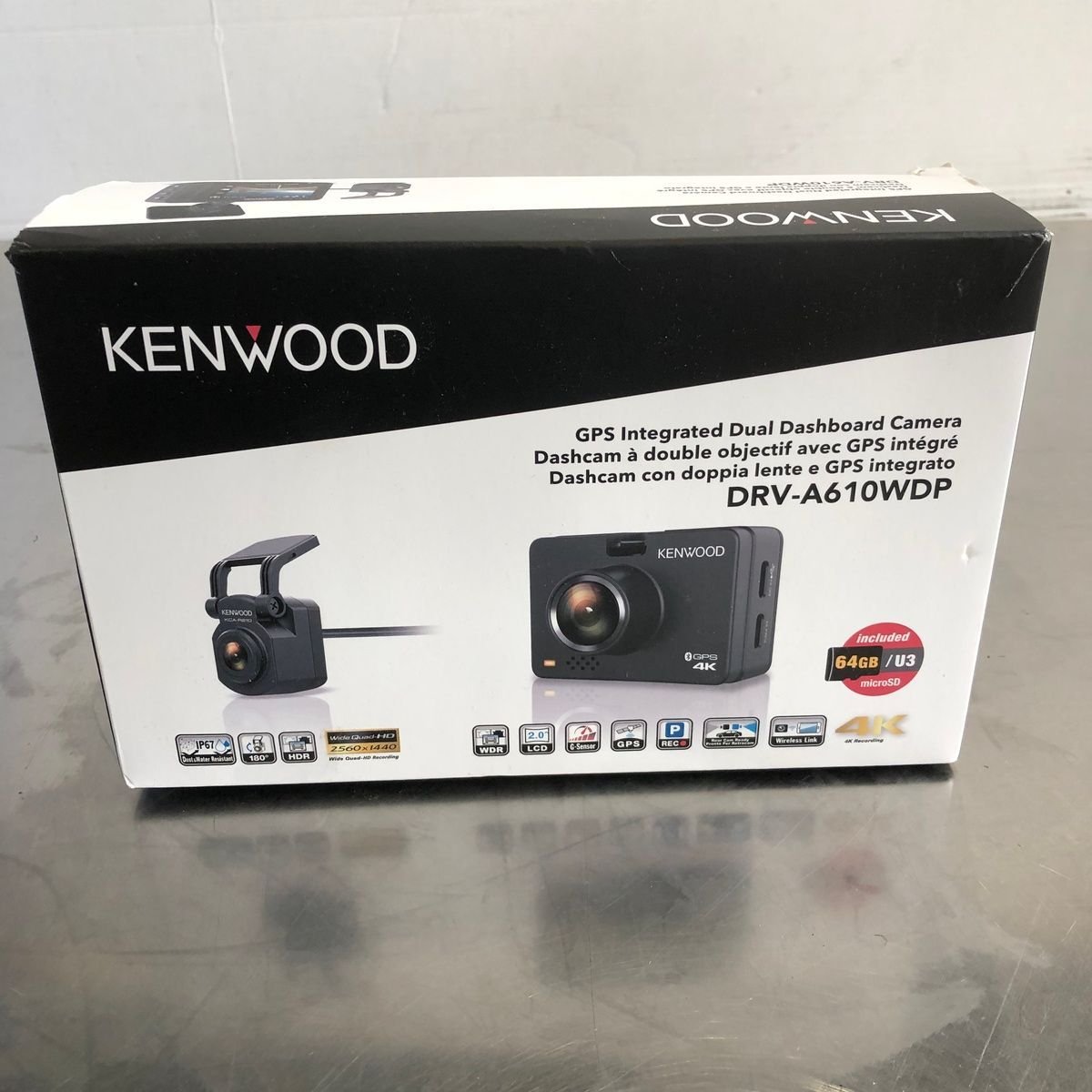 Kenwood DRV-A610W 4K GPS Dash Cam w/ KCA-R210 Rear Camera, Wi-Fi, 64GB - Photo 10