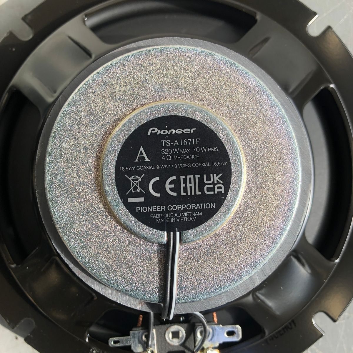 Pioneer TS-A1671F 6.5" 3-Way Car Speakers 320W Max FOR Toyota Honda Nissan Ford - Photo 10