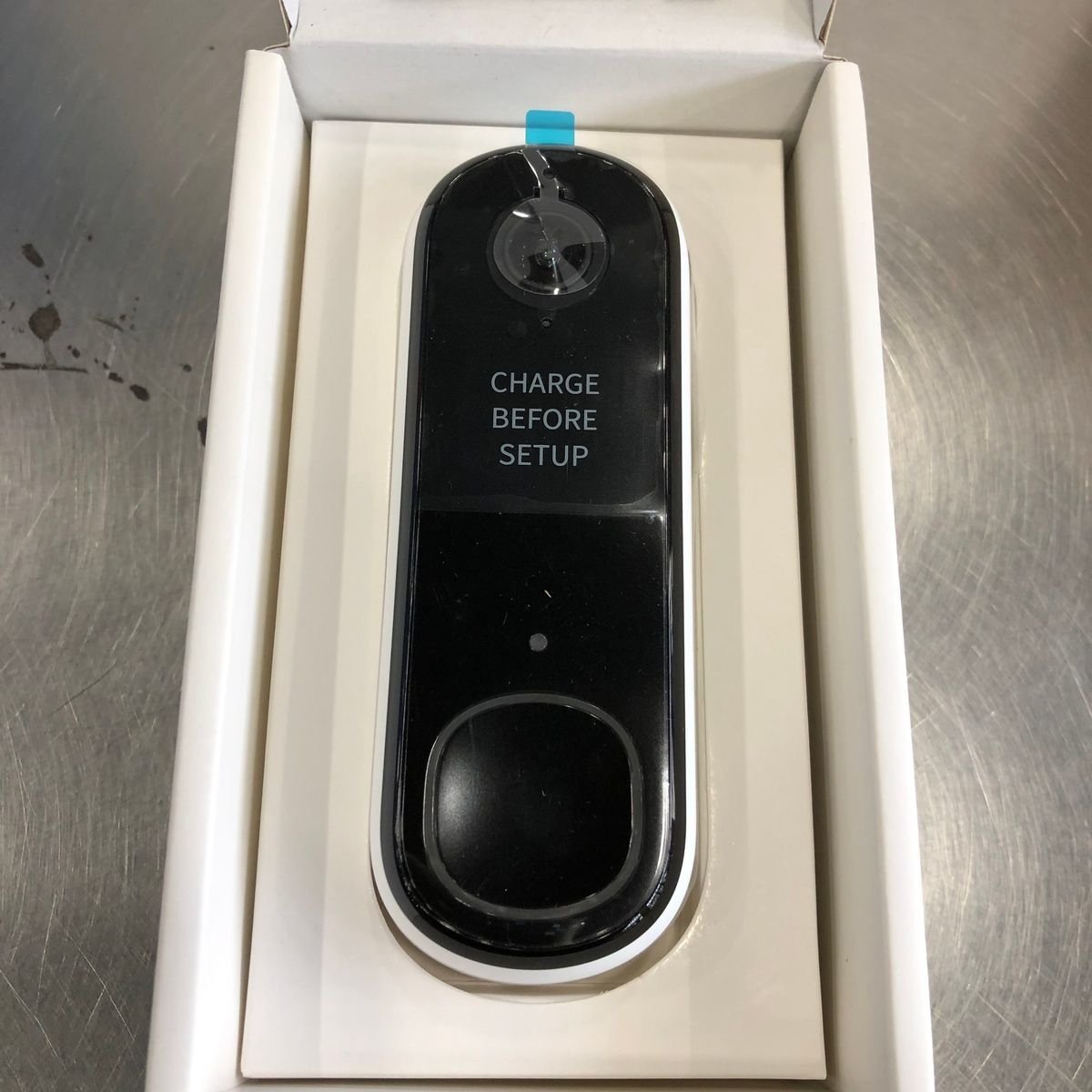 Arlo 2K Video Doorbell 2nd Gen, Battery/Wired, 2-Way Audio, White - Photo 2