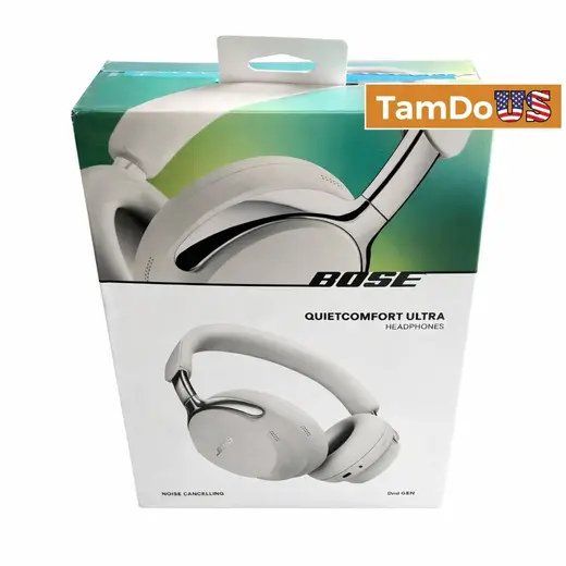 Bose QuietComfort Ultra Headphones (2nd Gen) Wireless Noise Cancelling - White at TamDoUS Taylorsville