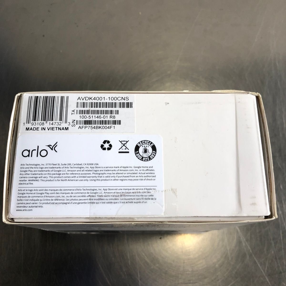 Arlo 2K Video Doorbell 2nd Gen, Battery/Wired, Chime 2 Included, White - Photo 5