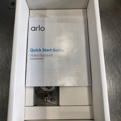 Arlo Video Doorbell 2nd Gen, HD, Battery/Wired, 2-Way Audio, White - Photo 5