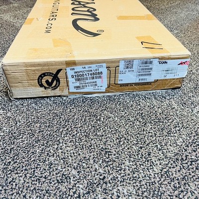 Jackson X Series Soloist SLX Left-Handed Electric Guitar, Laurel FB, Satin Black - Photo 11