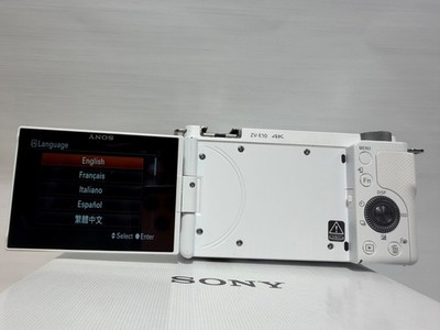 Sony ZV-E10 Mirrorless Camera with 16-50mm f/3.5-5.6 OSS II Lens Kit - White/WQ - Photo 6