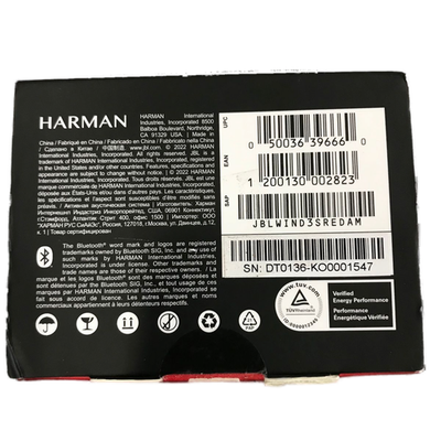 JBL Wind 3S Slim Handlebar Bluetooth Speaker - New/Sealed - Red - Photo 3