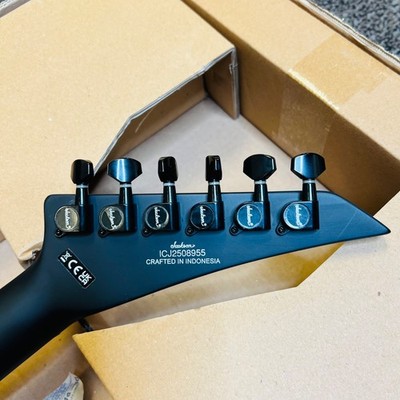 Jackson X Series Soloist SLX Left-Handed Electric Guitar, Laurel FB, Satin Black - Photo 7