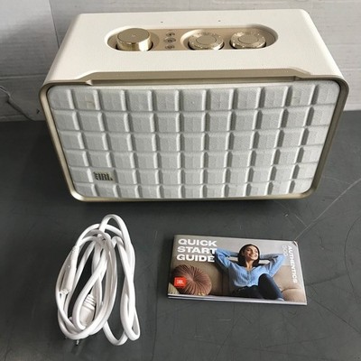 JBL Authentics 300 Smart Portable Speaker, Wi-Fi, Bluetooth, 8Hr Battery - White - Photo 2