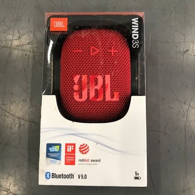 JBL Wind 3S Slim Handlebar Bluetooth Speaker - New/Sealed - Red - Photo 9
